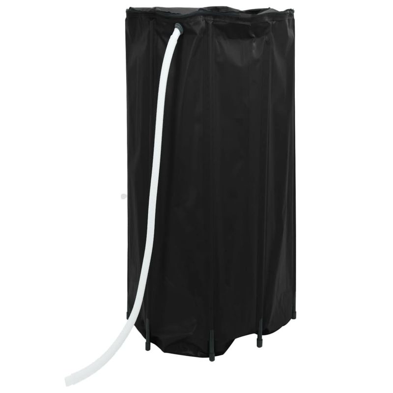 Casa si Gradina - Gradinarit si plante - Instalatii si accesorii pentru irigatii - Furtunuri de gradina si accesorii - Rezervor de apa cu robinet, pliabil, 250 L, PVC, negru - Infinity.ro