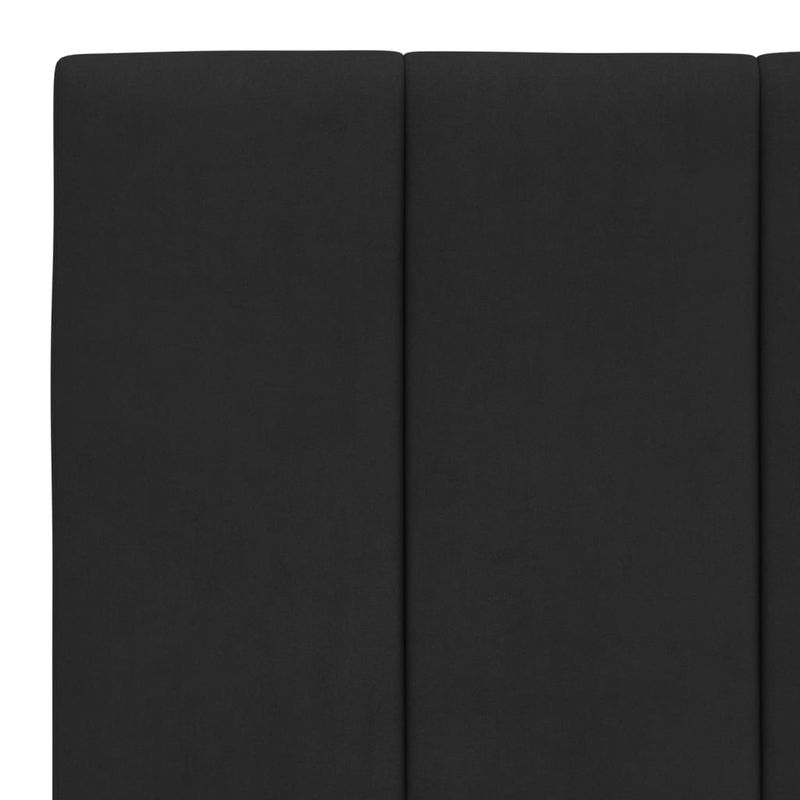 Casa si Gradina - Mobilier - Paturi si accesorii - Paturi - Cadru de pat cu lumini LED, negru, 100x200 cm, catifea - Infinity.ro