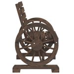 Casa si Gradina - Gradina si terasa - Mobilier exterior - Scaune si sezlonguri gradina - Scaune de gradina, 2 buc., 58x58x78,5 cm, lemn masiv de brad, maro închis - Infinity.ro