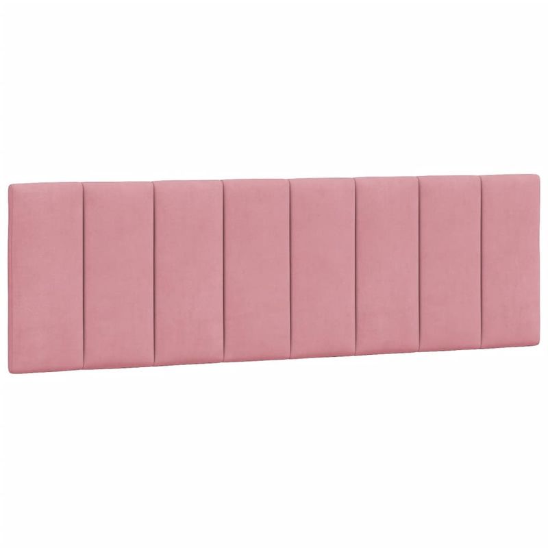 Casa si Gradina - Mobilier - Paturi si accesorii - Paturi - Cadru de pat cu lumini LED, roz, 160x200 cm, catifea - Infinity.ro