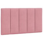 Casa si Gradina - Mobilier - Paturi si accesorii - Paturi - Cadru de pat cu tablie, roz, 90x200 cm, catifea - Infinity.ro
