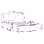 Casa si Gradina - Mobilier - Paturi si accesorii - Paturi - Cadru de pat cu tablie, negru, 120x200 cm, catifea - Infinity.ro