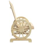 Casa si Gradina - Gradina si terasa - Mobilier exterior - Scaune si sezlonguri gradina - Scaune de gradina Adirondack, 2 buc., lemn masiv de brad, maro - Infinity.ro