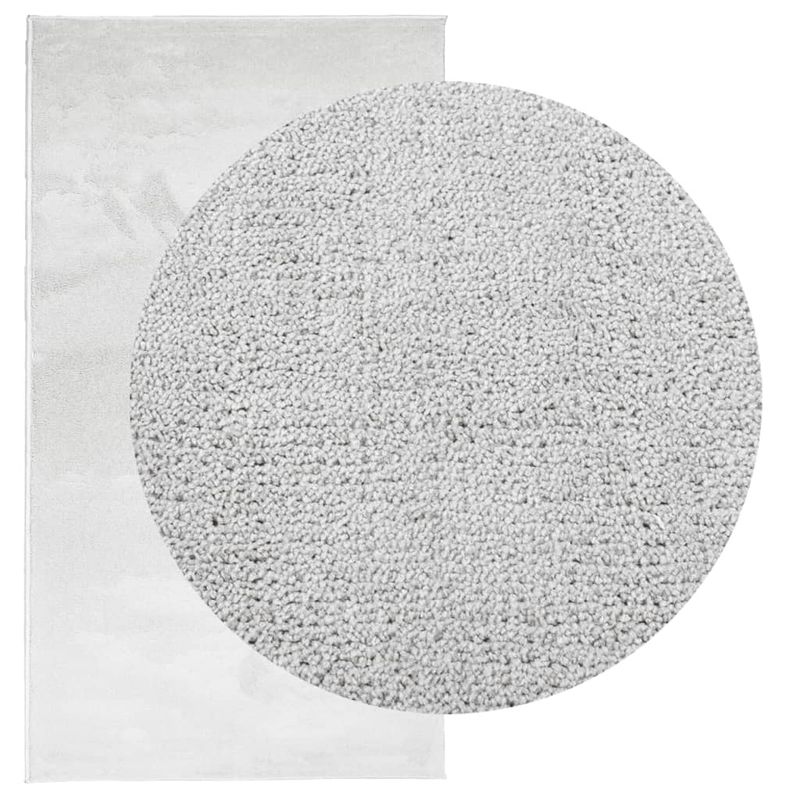 Casa si Gradina - Textile si covoare - Covoare - Covoare casa - Covor „OVIEDO”, fire scurte, gri, 60x110 cm - Infinity.ro