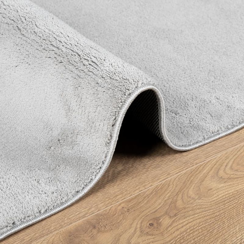 Casa si Gradina - Textile si covoare - Covoare - Covoare casa - Covor „OVIEDO”, fire scurte, gri, 60x110 cm - Infinity.ro