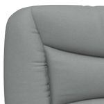 Casa si Gradina - Mobilier - Paturi si accesorii - Paturi - Cadru de pat cu lumini LED, gri deschis, 80x200 cm, textil - Infinity.ro