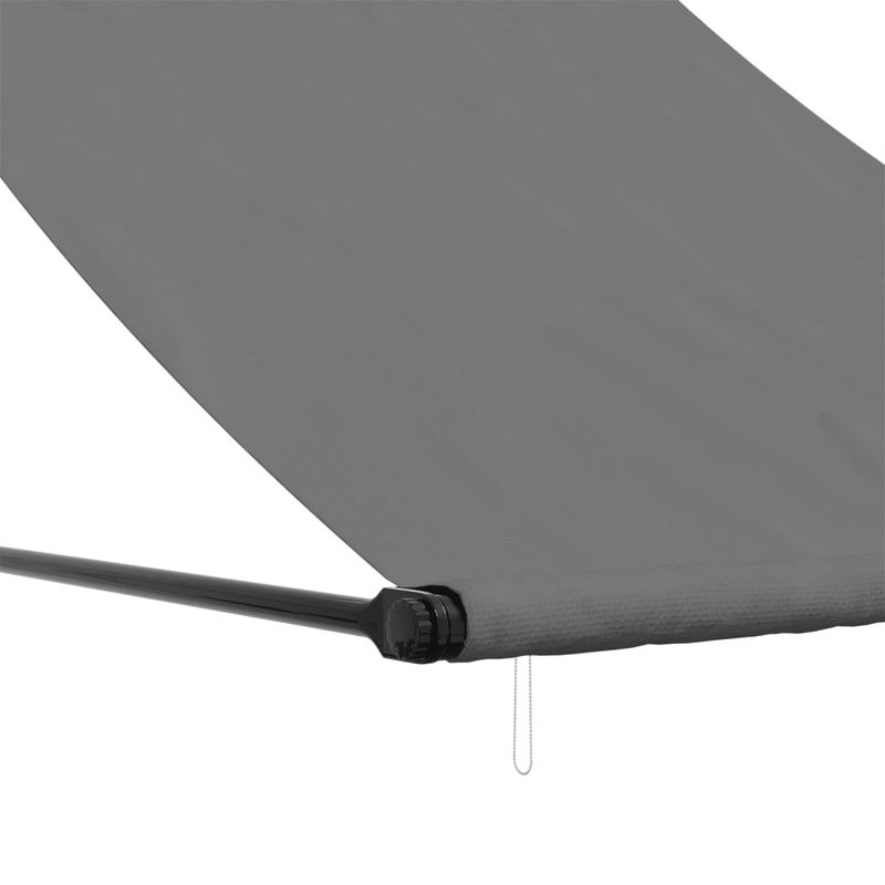 Casa si Gradina - Gradina si terasa - Umbrele si pavilioane - Umbrele - Copertina retractabila, antracit, 150x150 cm, tesatura si otel - Infinity.ro