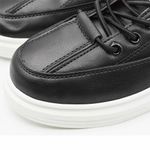 Fashion, accesorii si bijuterii - Barbati - Incaltaminte barbati - Sneakers si tenisi barbati - Sneakers Barbati slim MBrands cu talpa flexibila, din piele ecologica, sireturi elastice A2323-1 - 43 - Infinity.ro