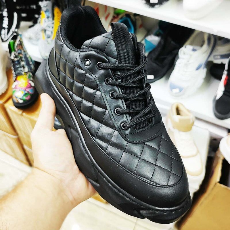 Fashion, accesorii si bijuterii - Barbati - Incaltaminte barbati - Sneakers si tenisi barbati - Pantofi sport MBrands barbati cu model cusut din piele ecologica - 40 - Infinity.ro