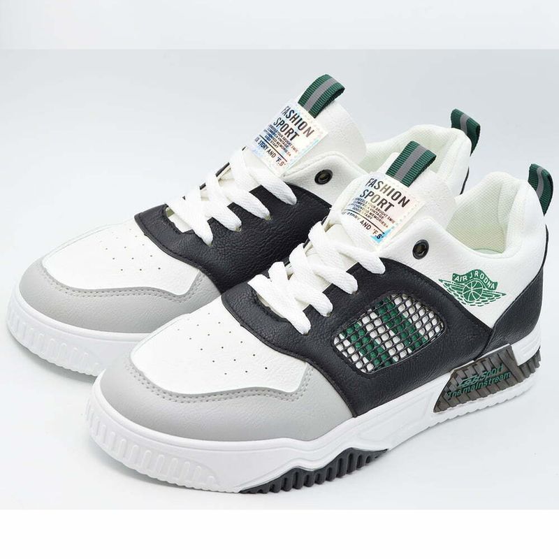 Fashion, accesorii si bijuterii - Barbati - Incaltaminte barbati - Sneakers si tenisi barbati - Sneakers Barbati MBrands cu talpa flexibila, din piele ecologica, 8988 - 44 - Infinity.ro