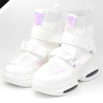Fashion, accesorii si bijuterii - Femei - Incaltaminte femei - Sneakers si tenisi femei - Sneakers Dama MBrands cu talpa flexibila si masiva, alb - 36 - Infinity.ro