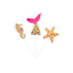 Casa si Gradina - Decoratiuni - Decoratiuni petrecere - Accesorii pentru petrecere - Cake Topper tort model calut de mare - Infinity.ro