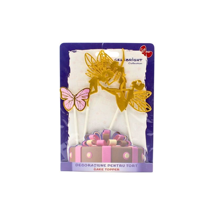 Casa si Gradina - Decoratiuni - Decoratiuni petrecere - Accesorii pentru petrecere - Cake Topper tort model zanele fermecate - Infinity.ro