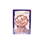 Casa si Gradina - Decoratiuni - Decoratiuni petrecere - Accesorii pentru petrecere - Cake Topper tort La Multi Ani scoica roz - Infinity.ro