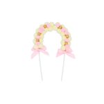 Casa si Gradina - Decoratiuni - Decoratiuni petrecere - Accesorii pentru petrecere - Cake Topper tort arcada roz cu baloane - Infinity.ro