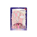 Casa si Gradina - Decoratiuni - Decoratiuni petrecere - Accesorii pentru petrecere - Cake Topper tort mode Wanderland roz - Infinity.ro