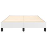 Casa si Gradina - Mobilier - Paturi si accesorii - Paturi - Cadru de pat, alb, 120x190 cm, piele ecologica - Infinity.ro