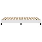 Casa si Gradina - Mobilier - Paturi si accesorii - Paturi - Cadru de pat, alb, 120x190 cm, piele ecologica - Infinity.ro