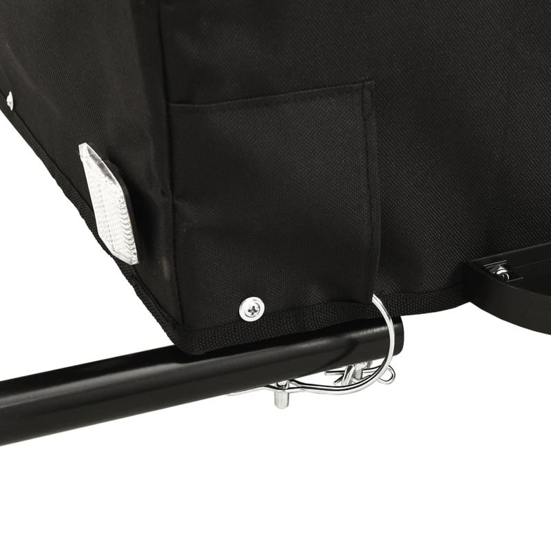 Sport si Outdoor - Ciclism - Accesorii pentru biciclete - Remorci biciclete - Remorca pentru biciclete, negru și verde, 45 kg, fier, mărime 62.5x124x52 cm - Infinity.ro