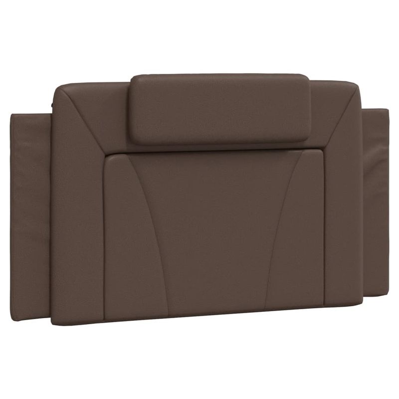 Casa si Gradina - Mobilier - Paturi si accesorii - Paturi - Cadru de pat cu tablie, maro, 100x200 cm, piele ecologica - Infinity.ro