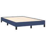 Casa si Gradina - Mobilier - Paturi si accesorii - Paturi - Cadru de pat, albastru, 120x190 cm, material textil - Infinity.ro
