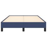 Casa si Gradina - Mobilier - Paturi si accesorii - Paturi - Cadru de pat, albastru, 120x190 cm, material textil - Infinity.ro