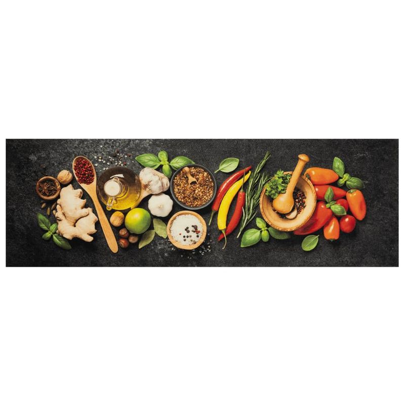 Casa si Gradina - Textile si covoare - Covoare - Covoare casa - Covor de bucatarie lavabil Spices, 60x180cm, catifea - Infinity.ro