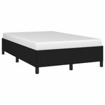 Casa si Gradina - Mobilier - Paturi si accesorii - Paturi - Cadru de pat, negru, 120x190 cm, material textil - Infinity.ro