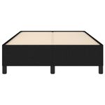 Casa si Gradina - Mobilier - Paturi si accesorii - Paturi - Cadru de pat, negru, 120x190 cm, material textil - Infinity.ro