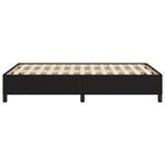 Casa si Gradina - Mobilier - Paturi si accesorii - Paturi - Cadru de pat, negru, 120x190 cm, material textil - Infinity.ro