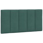 Casa si Gradina - Mobilier - Paturi si accesorii - Paturi - Cadru de pat cu tablie, verde inchis, 100x200 cm, catifea - Infinity.ro