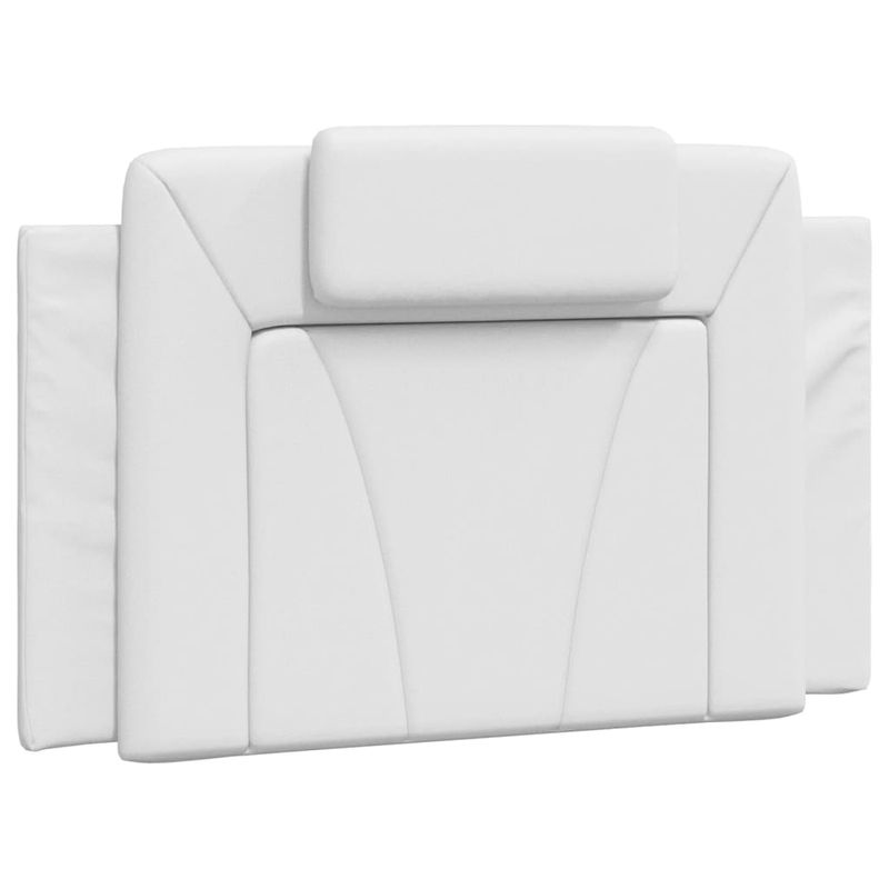 Casa si Gradina - Mobilier - Paturi si accesorii - Paturi - Cadru de pat cu lumini LED, alb, 80x200 cm, piele ecologica - Infinity.ro