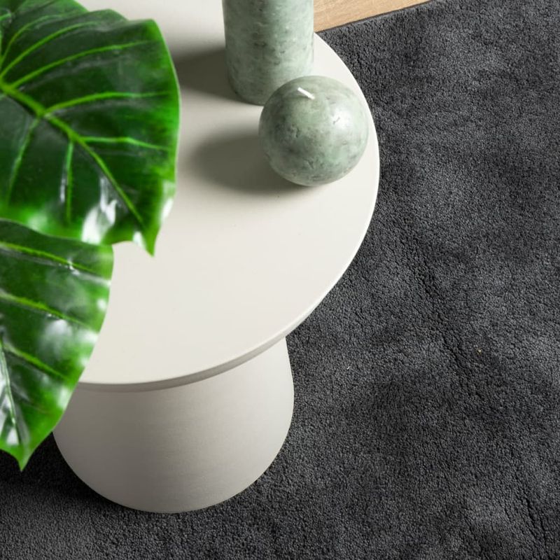 Casa si Gradina - Textile si covoare - Covoare - Covoare casa - Covor „OVIEDO”, fire scurte, antracit, 240x240 cm - Infinity.ro