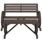 Casa si Gradina - Gradina si terasa - Mobilier exterior - Seturi mobila gradina - Set mobilier de gradina, 2 piese, lemn masiv de brad - Infinity.ro