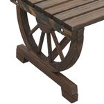 Casa si Gradina - Gradina si terasa - Mobilier exterior - Seturi mobila gradina - Set mobilier de gradina, 2 piese, lemn masiv de brad - Infinity.ro