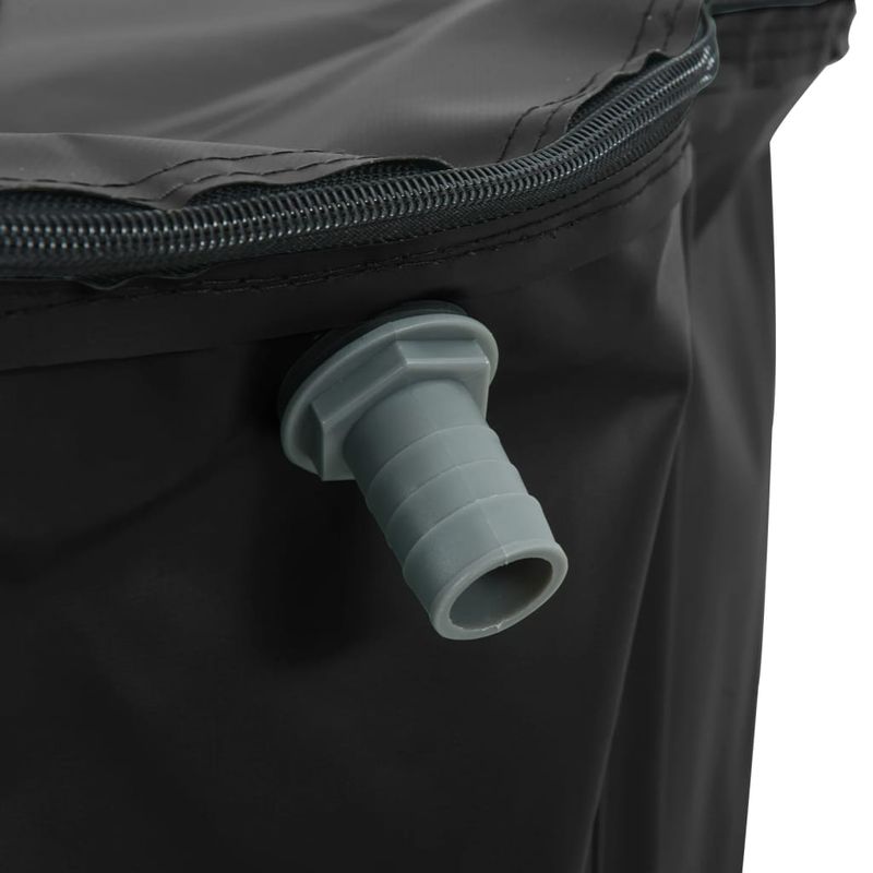 Casa si Gradina - Gradinarit si plante - Instalatii si accesorii pentru irigatii - Furtunuri de gradina si accesorii - Rezervor de apa cu robinet, pliabil, 1350 L, PVC, negru - Infinity.ro