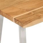 Casa si Gradina - Mobilier - Canapele si coltare - Banchete - Banca cu margini naturale 105 cm, lemn masiv de acacia - Infinity.ro