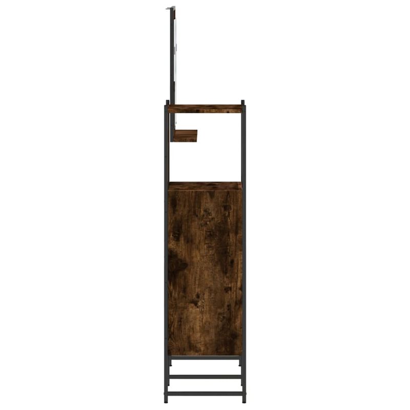 Casa si Gradina - Mobilier - Seturi de mobilier - Seturi baie - Set dulapuri de baie, 3 piese, stejar afumat, lemn prelucrat - Infinity.ro
