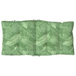 Casa si Gradina - Textile si covoare - Perne si pilote - Perne decorative - Perne de scaun spatar jos, 2 buc., model de frunză, textil oxford - Infinity.ro