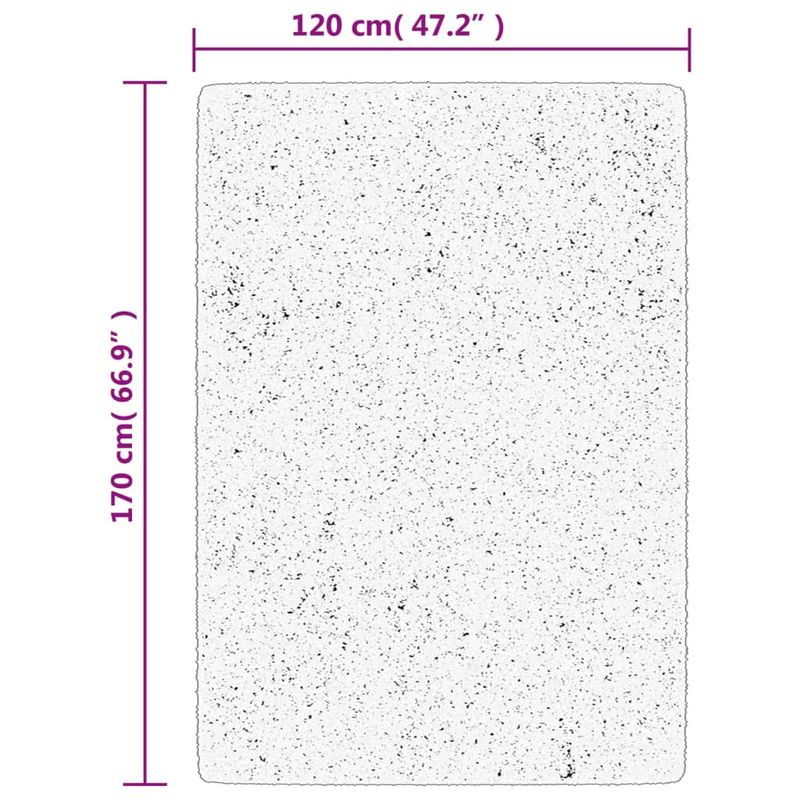 Casa si Gradina - Textile si covoare - Covoare - Covoare casa - Covor „OVIEDO”, fire scurte, crem, 120x170 cm - Infinity.ro