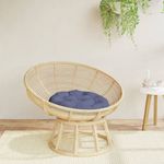 Casa si Gradina - Textile si covoare - Perne si pilote - Perne decorative - Perna rotunda, bleumarin, Ø 60 x11 cm, tesatura Oxford - Infinity.ro