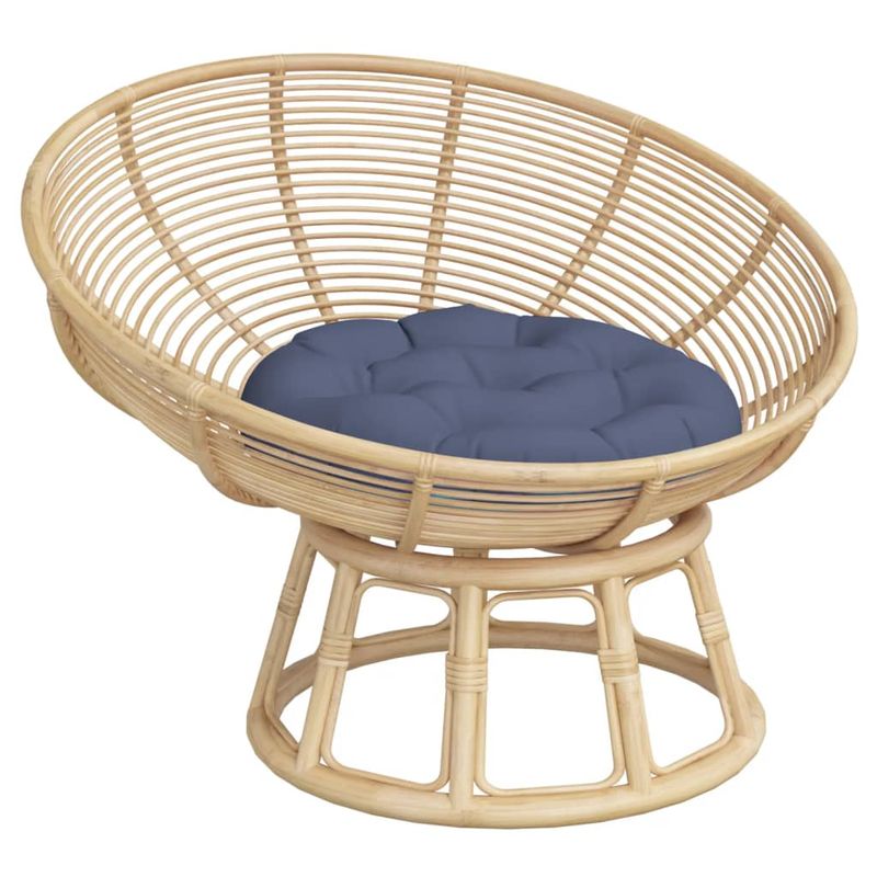 Casa si Gradina - Textile si covoare - Perne si pilote - Perne decorative - Perna rotunda, bleumarin, Ø 60 x11 cm, tesatura Oxford - Infinity.ro