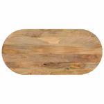 Casa si Gradina - Mobilier - Feronerie si accesorii mobila - Blat de masa oval, 120x60x2,5 cm, lemn masiv de mango - Infinity.ro