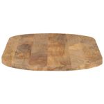 Casa si Gradina - Mobilier - Feronerie si accesorii mobila - Blat de masa oval, 120x60x2,5 cm, lemn masiv de mango - Infinity.ro