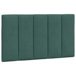 Casa si Gradina - Mobilier - Paturi si accesorii - Paturi - Cadru de pat cu lumini LED, verde inchis, 90x200 cm, catifea - Infinity.ro