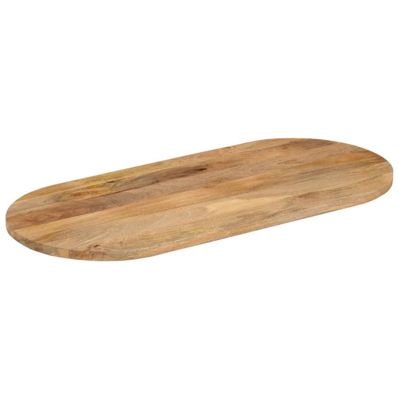 Casa si Gradina - Mobilier - Feronerie si accesorii mobila - Blat de masa oval, 120x50x3,8 cm, lemn masiv de mango - Infinity.ro