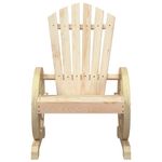 Casa si Gradina - Gradina si terasa - Mobilier exterior - Scaune si sezlonguri gradina - Scaun de gradina Adirondack, lemn masiv de brad - Infinity.ro