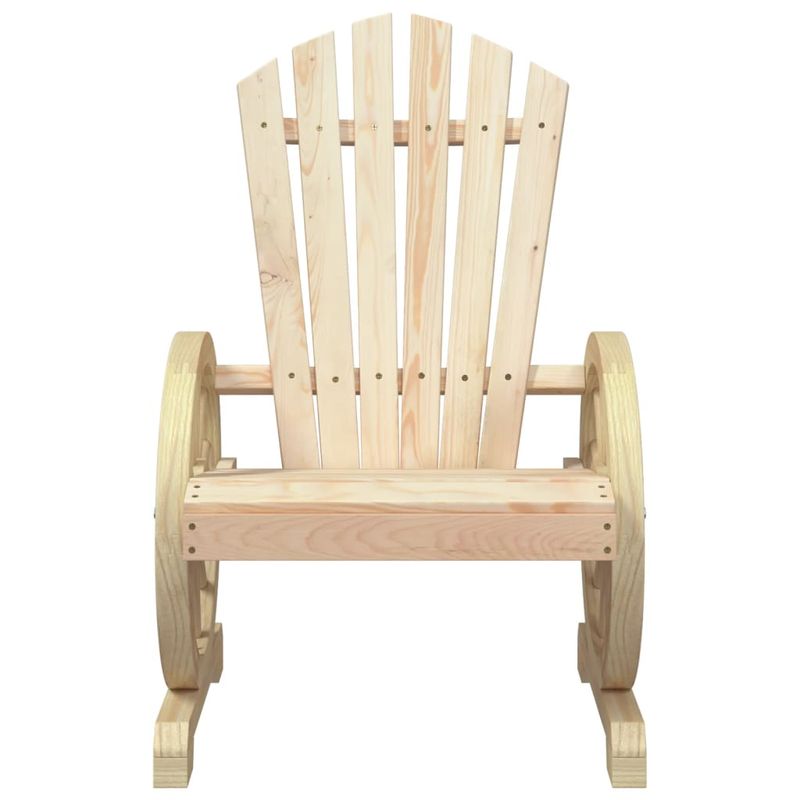 Casa si Gradina - Gradina si terasa - Mobilier exterior - Scaune si sezlonguri gradina - Scaun de gradina Adirondack, lemn masiv de brad - Infinity.ro