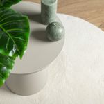 Casa si Gradina - Textile si covoare - Covoare - Covoare casa - Covor „OVIEDO”, fire scurte, crem, Ø 160 cm - Infinity.ro