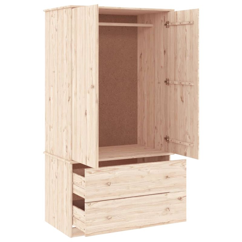 Casa si Gradina - Mobilier - Dulapuri si sifoniere - Dulapuri - Dulap „ALTA”, 90x55x170 cm, lemn masiv de pin - Infinity.ro
